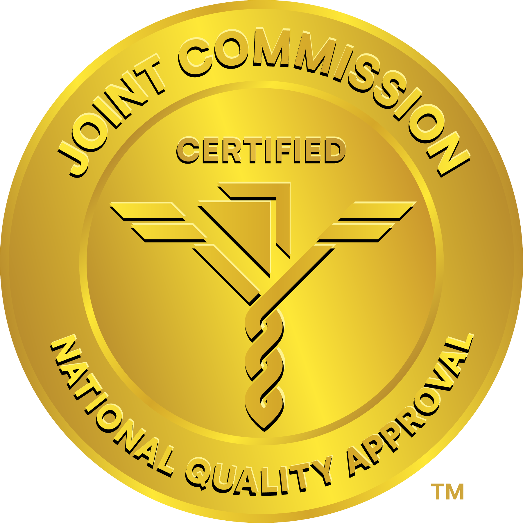 The Joint Commission accreditation logo representing nationally recognized standards for healthcare quality and safety.