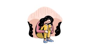 High-functioning autistic teenager experiencing emotional overwhelm, burnout, and school stress while struggling with emotional regulation and daily functioning.